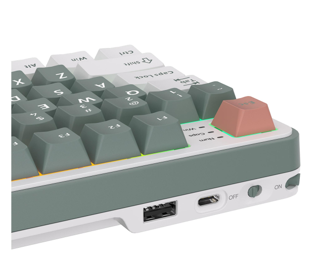 Royal Kludge RK-S98 Camping Green Chartreuse switch RK-S98-CAMPGRN-CHTSW-US - 1455805 - zdjęcie 7